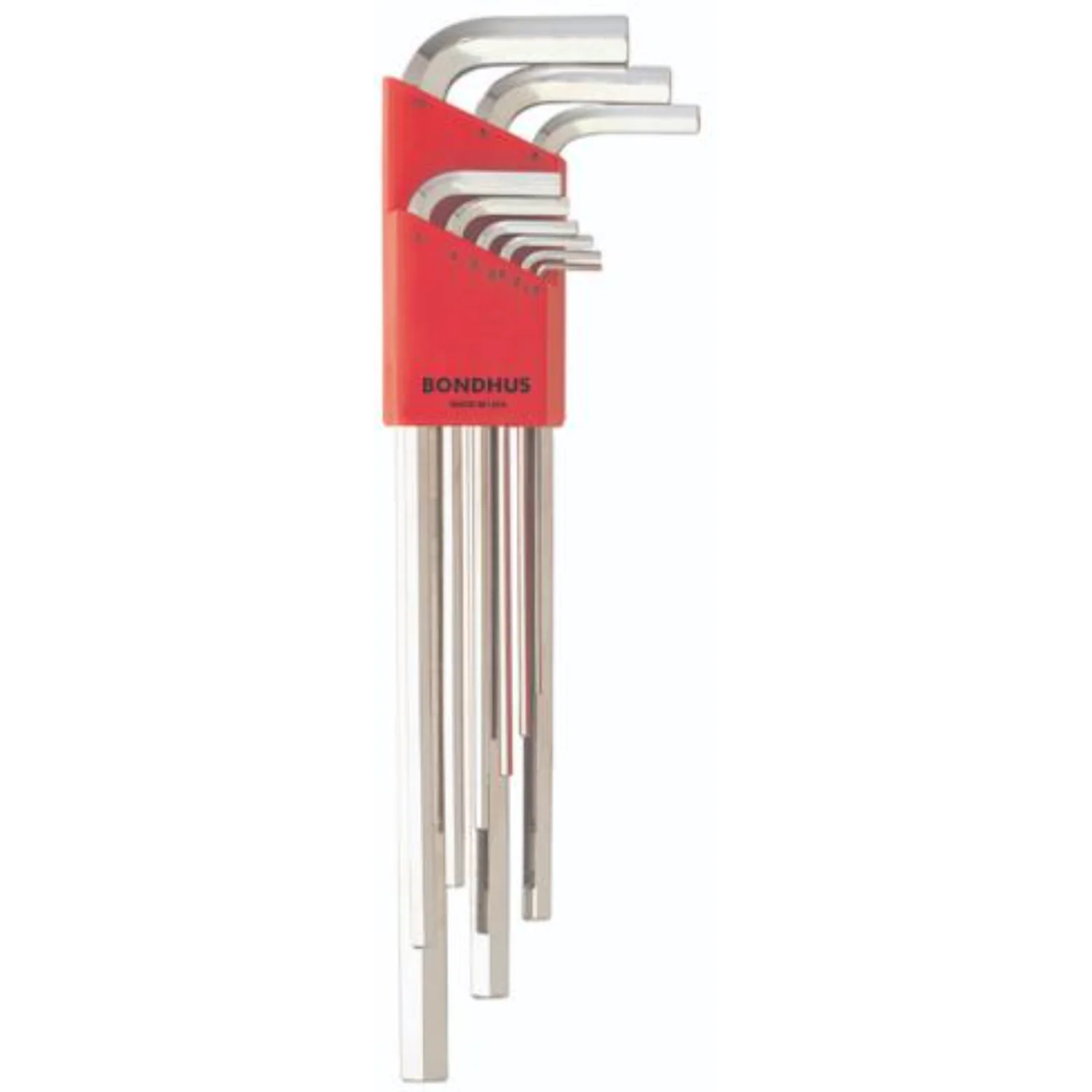 BONDHUS HEX-END L-WRENCH SETS METRIC LONG